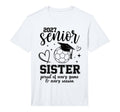 2027 Senior Soccer Sister Proud T-Shirt - Custom Art Print for Adults