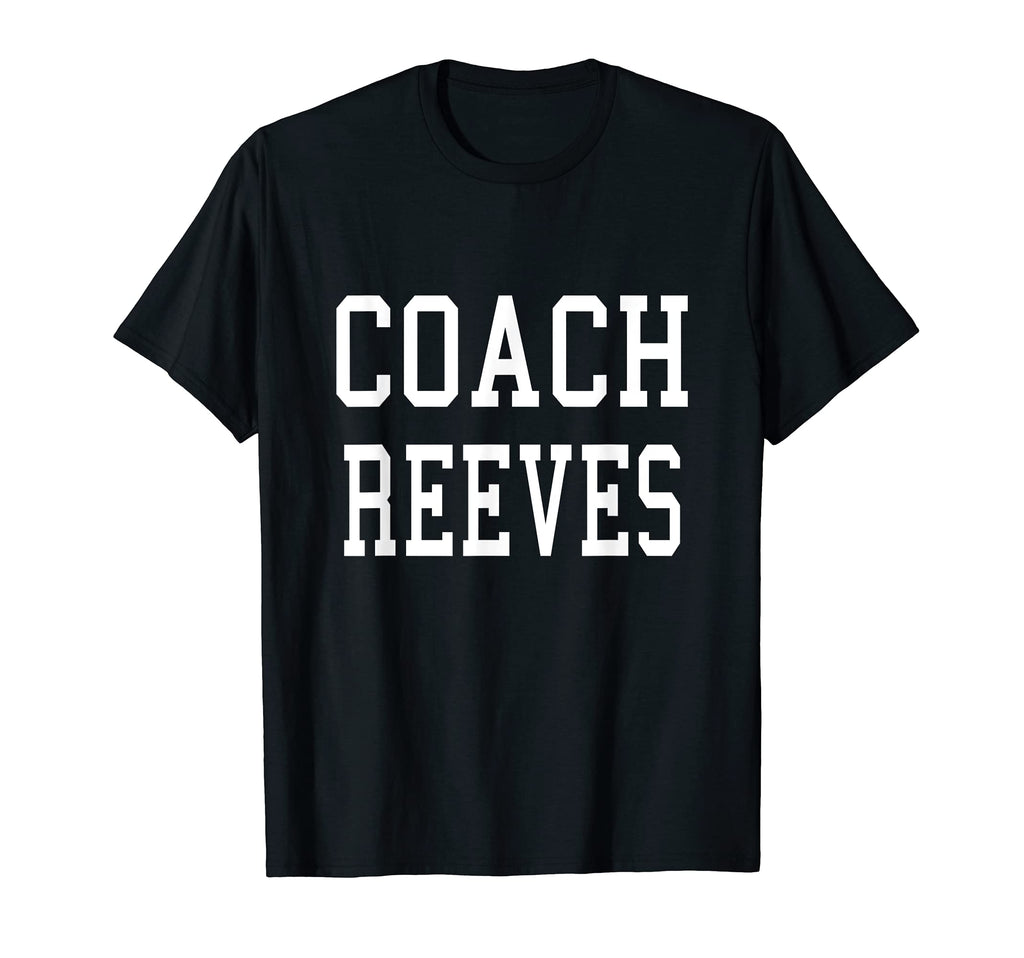 Coach Reeves Custom Football Soccer T-Shirt - Streetwear Style for Adults