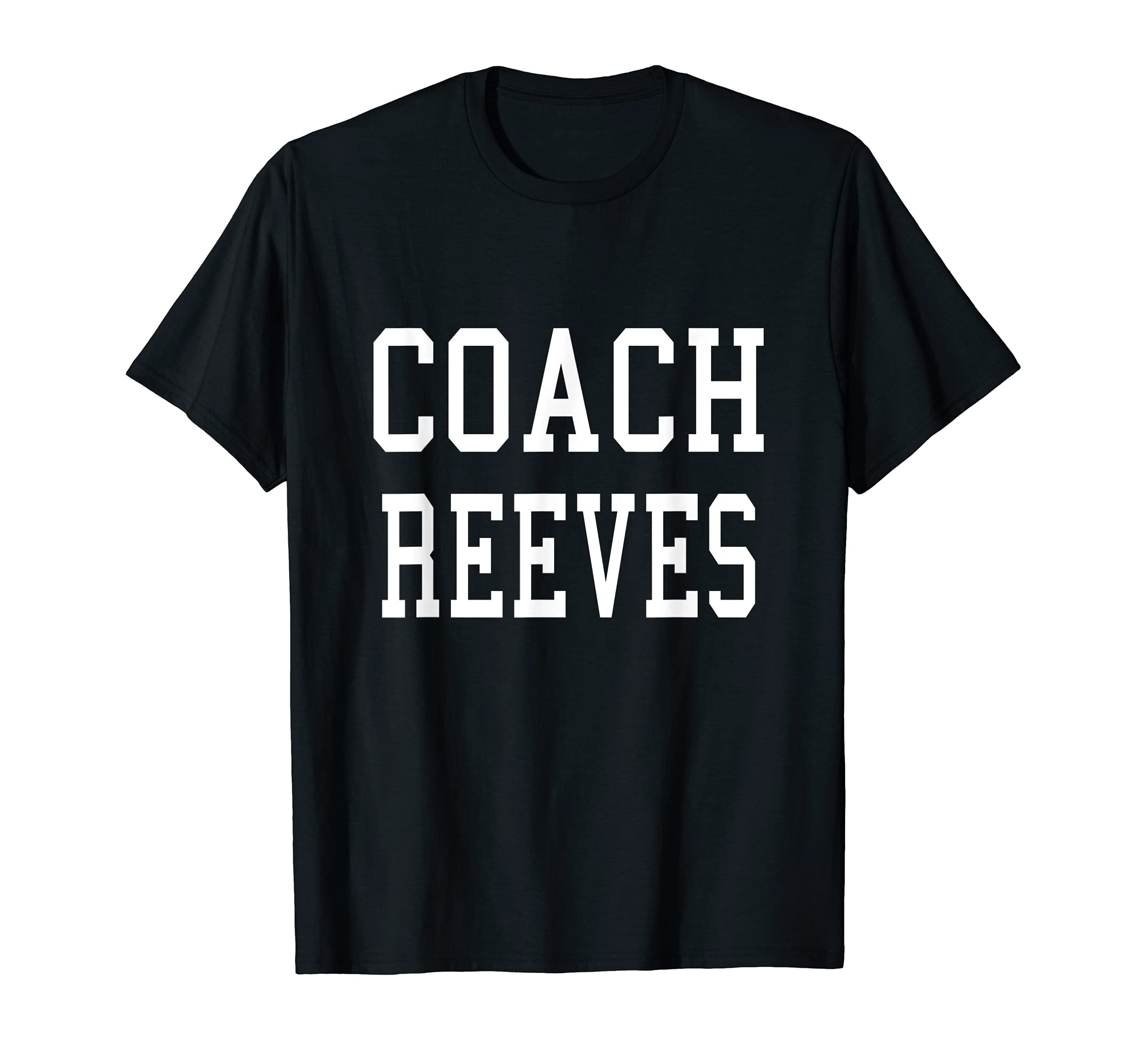 Coach Reeves Custom Football Soccer T-Shirt - Streetwear Style for Adults