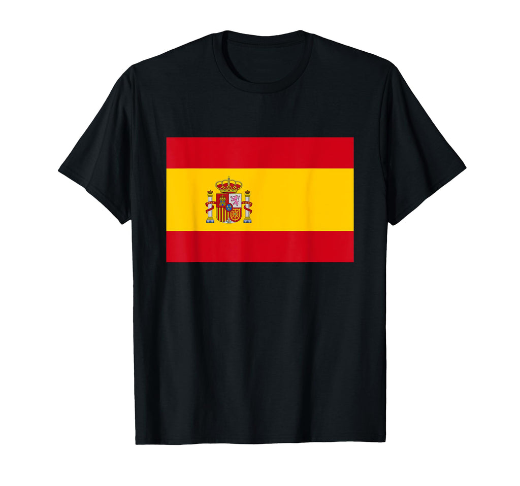 Spain 2021 Flag Love Soccer Football T-Shirt - Aesthetic Graphic Men Women