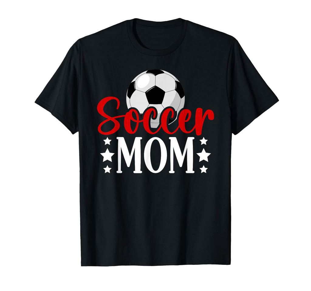 Soccer Mom Soccer Player Mom Soccer Mama T-Shirt - Minimalist Print Unisex