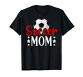 Soccer Mom Soccer Player Mom Soccer Mama T-Shirt - Minimalist Print Unisex