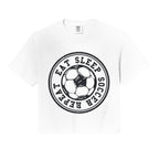 Eat Sleep Soccer Repeat Soccer Sports Hoodie - Novelty Apparel Men Women