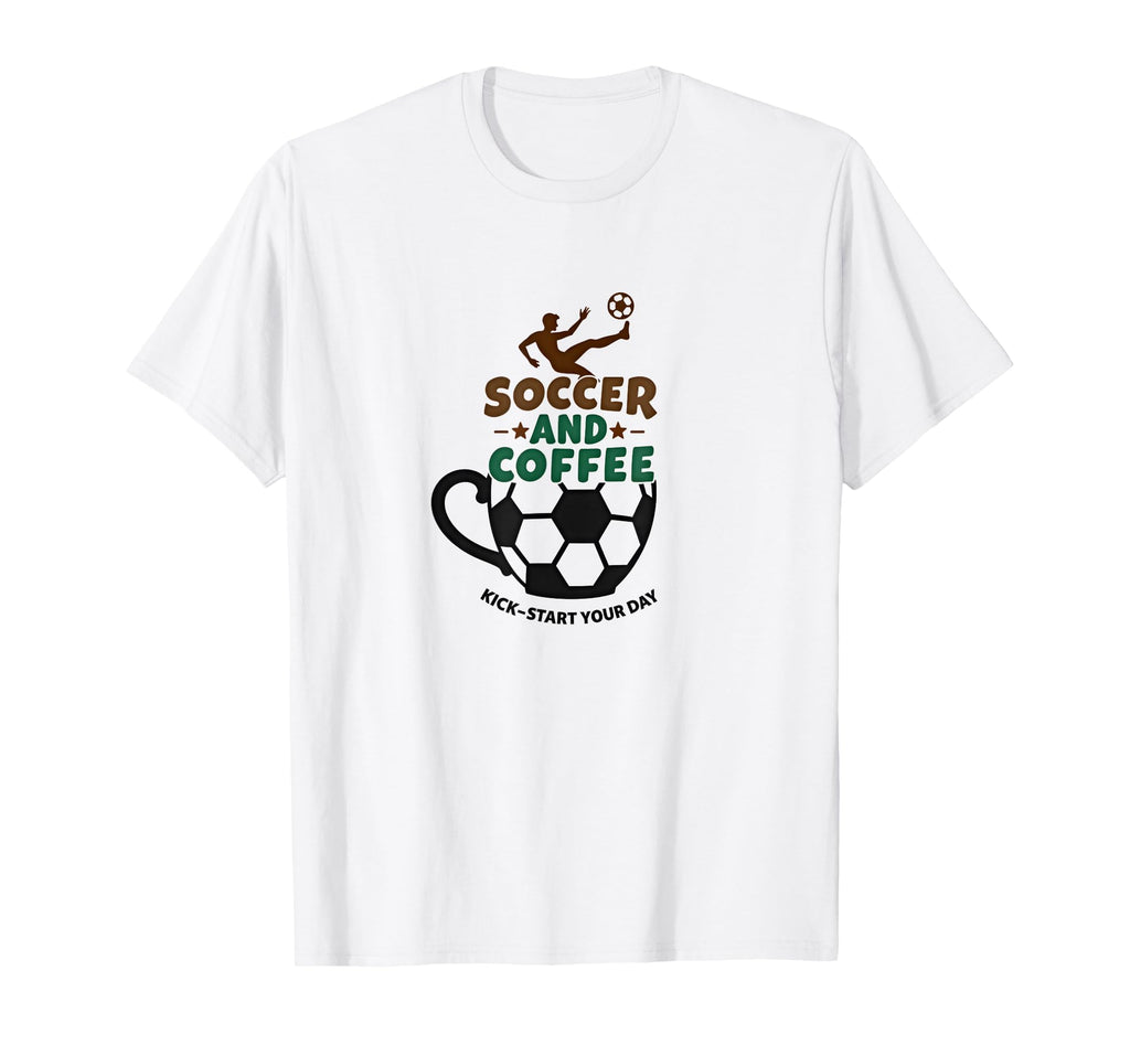 Soccer Mom Soccer And Coffee Kick Sweatshirt - Streetwear Style Men Women