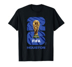 Houston Trophy Soccer T-Shirt | Soccer Graphic Tee