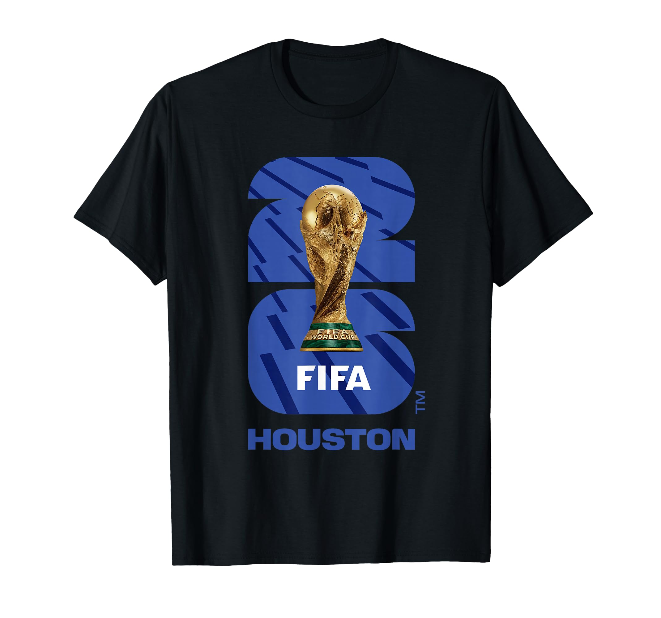 Houston Trophy Soccer T-Shirt | Soccer Graphic Tee