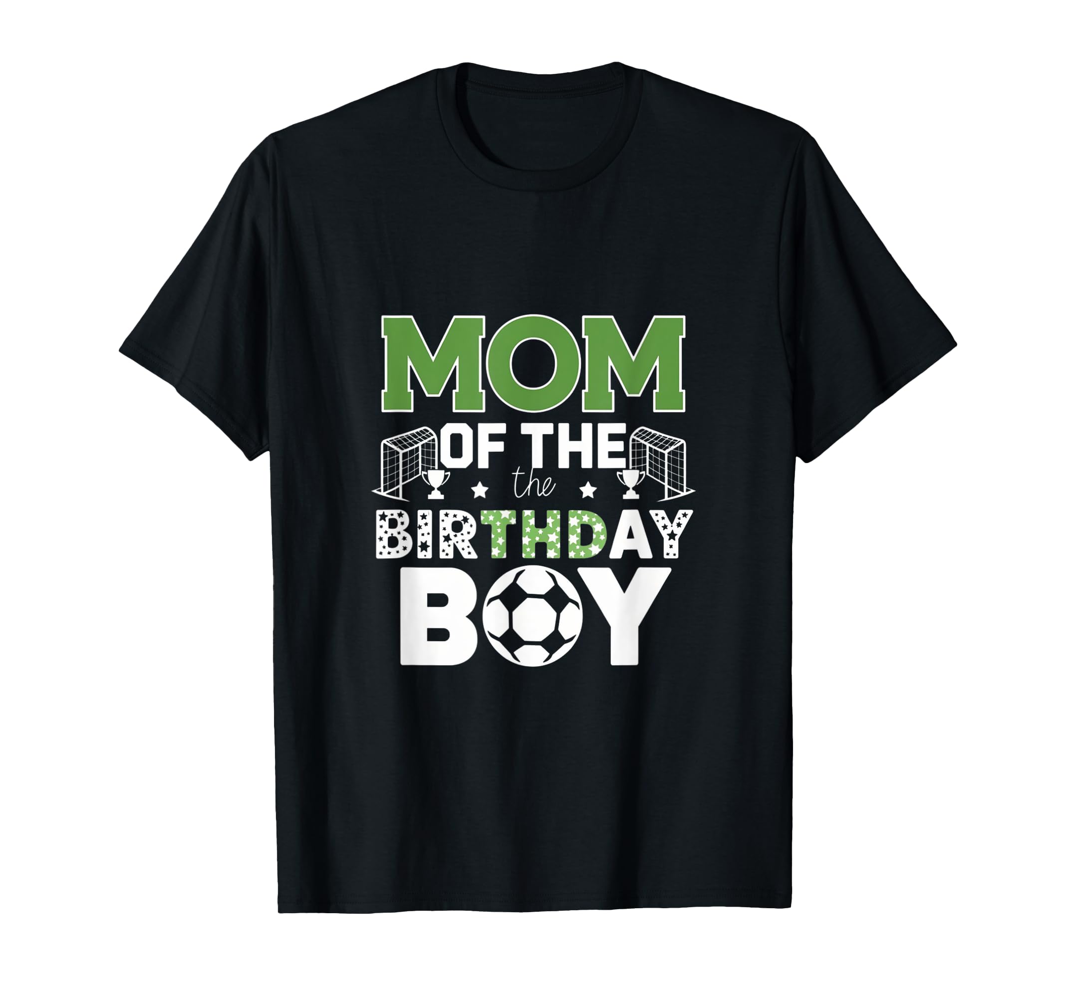 Mom And Dad Birthday Soccer Family T-Shirt - Aesthetic Graphic for Adults