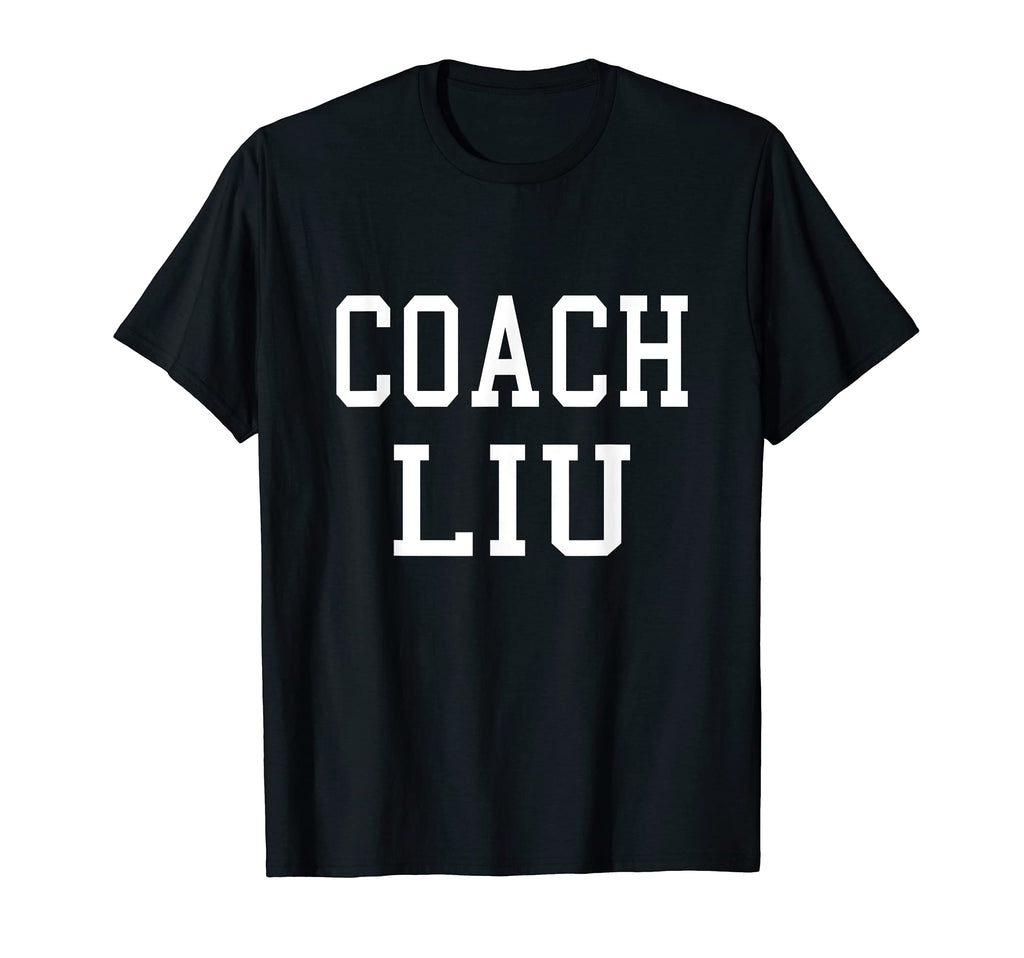 Coach Liu Custom Football Soccer T-Shirt - Novelty Apparel Men Women
