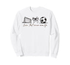 2 Sided Livin That Soccer Mom Sweatshirt - Aesthetic Graphic Men Women