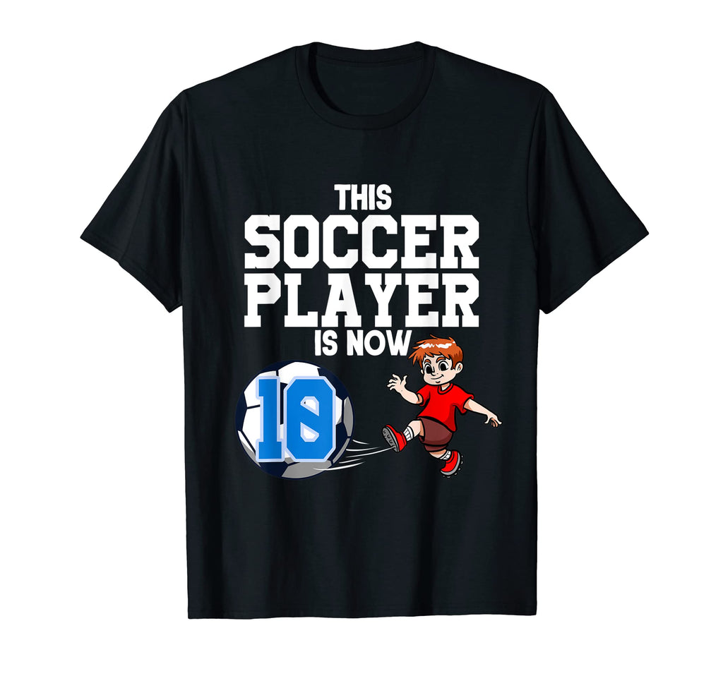 10 Year Old Soccer Player Soccer T-Shirt - Unique Graphic for Adults