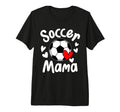 Soccer Mama Matching Daughter Heart T-Shirt - Trendy Graphic for Adults