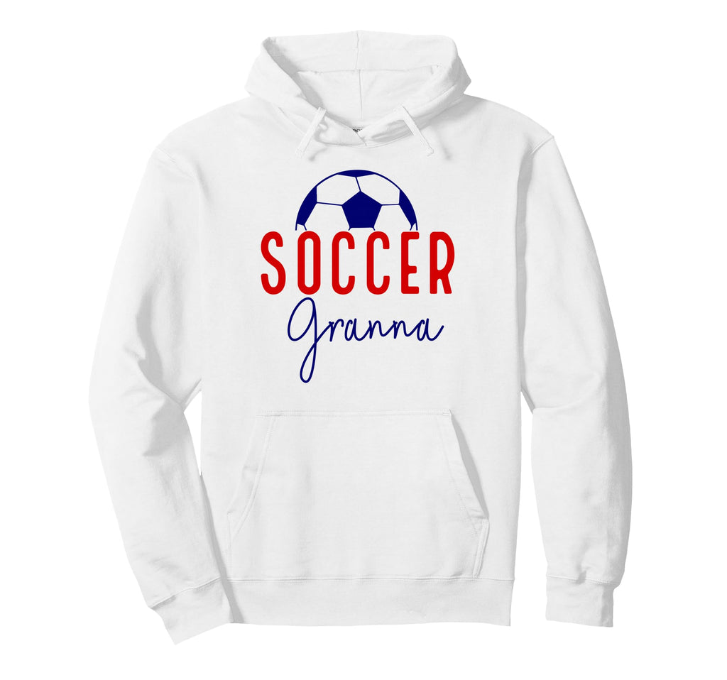 Soccer Granna Soccer Grandma Support Hoodie - Trendy Graphic Men Women