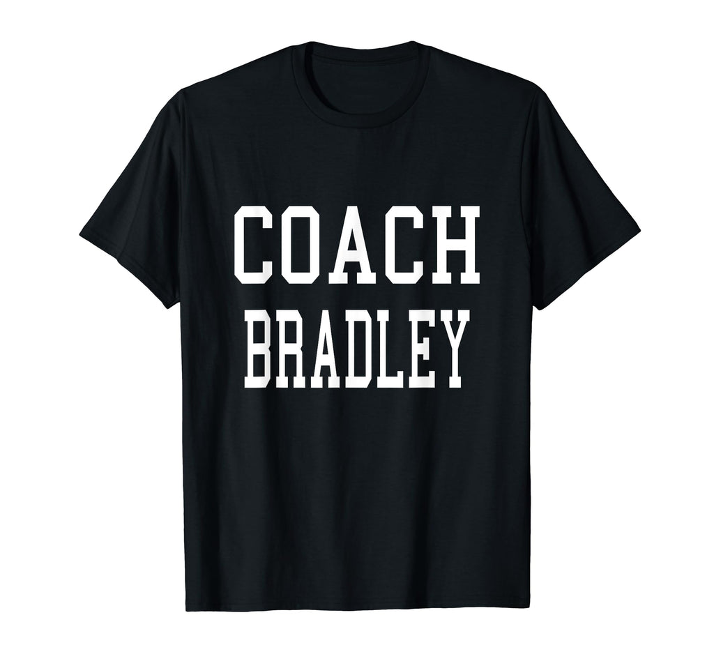 Coach Bradley Custom Football T-Shirt - Casual Everyday Wear Men Women