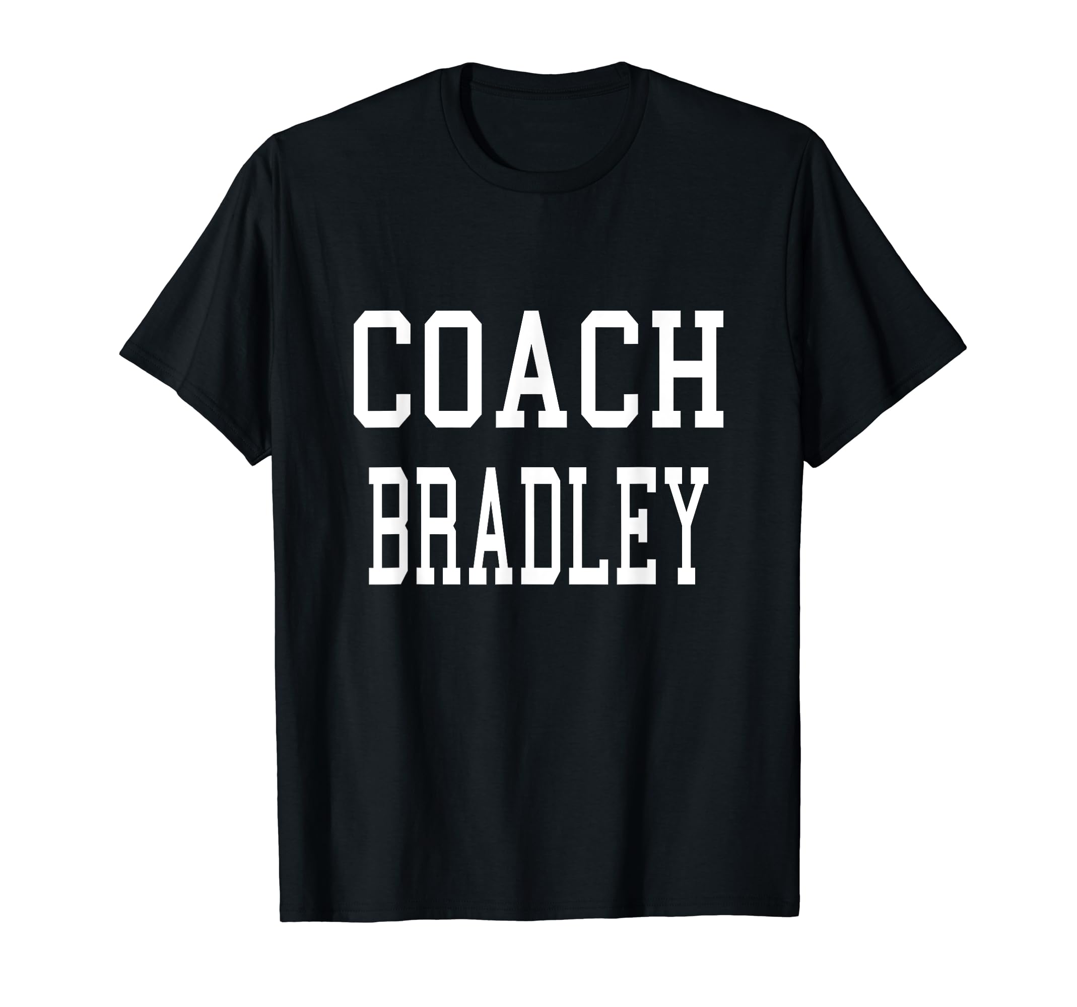 Coach Bradley Custom Football T-Shirt - Casual Everyday Wear Men Women
