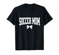 Soccer Mom Bow Soccer Team Mama T-Shirt - Aesthetic Graphic for Adults