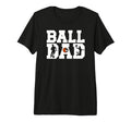 Mens Ball Dad Proud Soccer T-Shirt - Streetwear Style for Adults