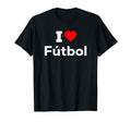 Funny I Heart Love Futbol Sport T-Shirt - Aesthetic Graphic Men Women