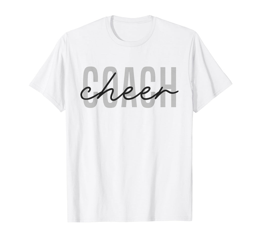 Cheer Coach Funny Cheer Coach Coaching T-Shirt - Graphic Print Unisex