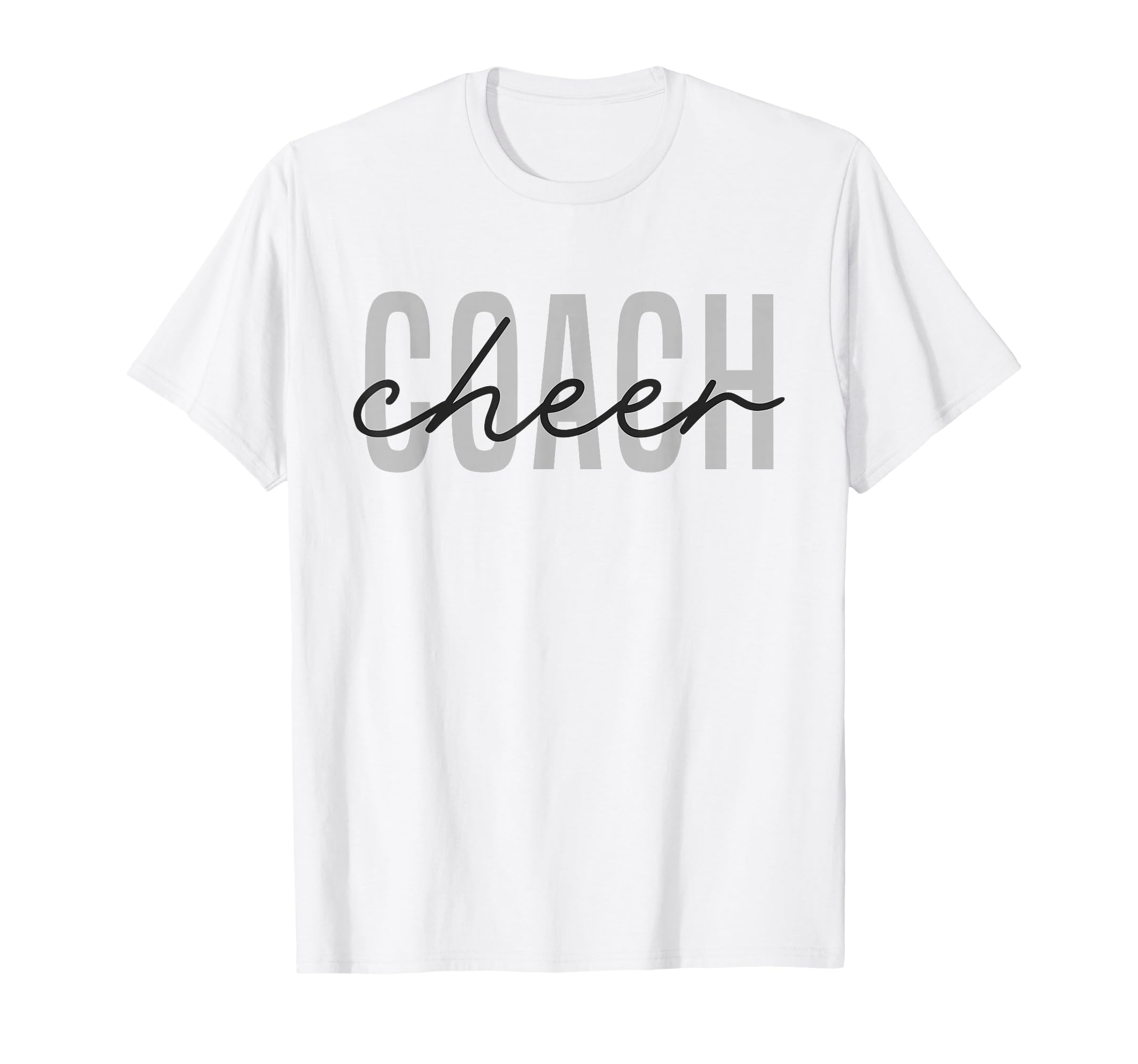 Cheer Coach Funny Cheer Coach Coaching T-Shirt - Graphic Print Unisex