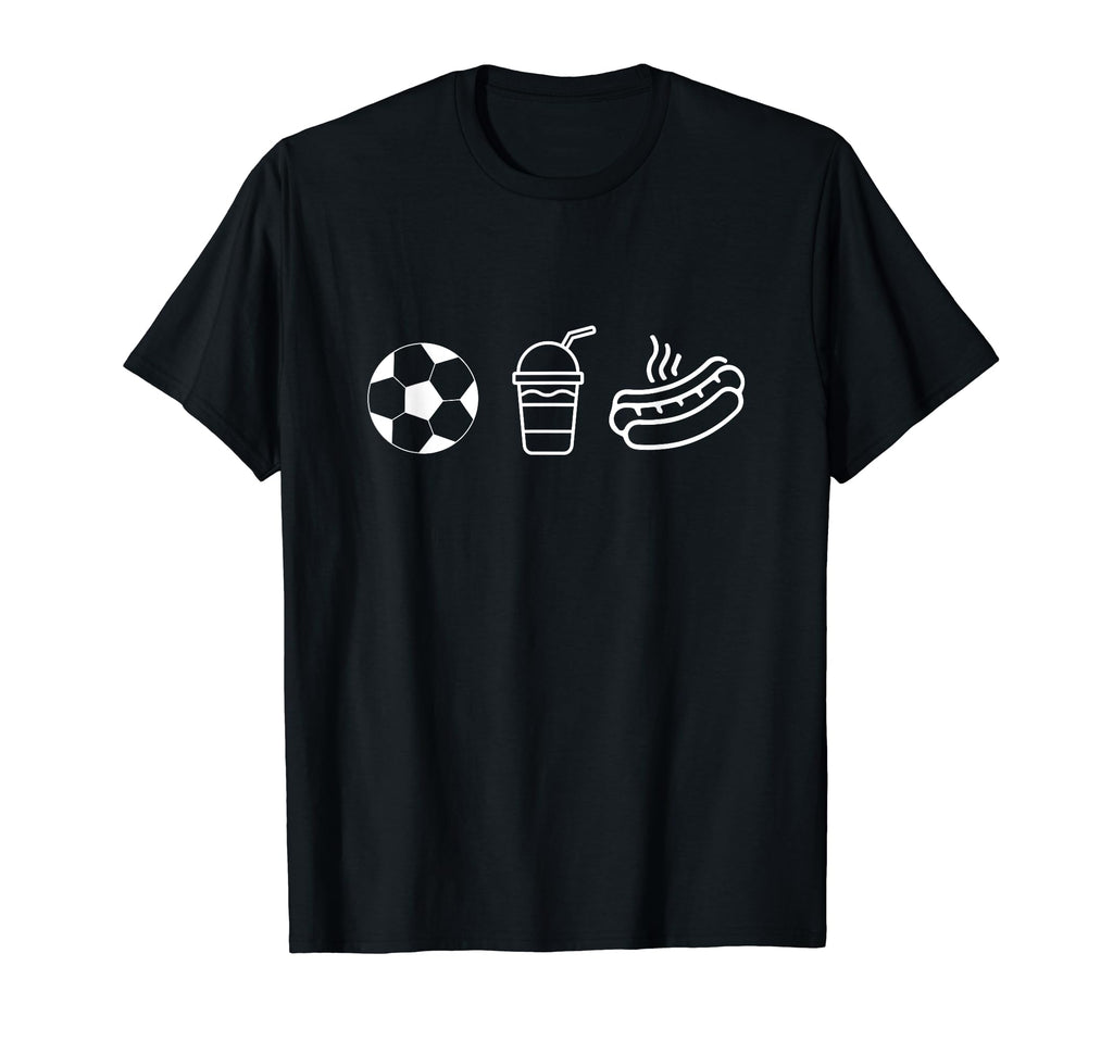 Game Day Essentials Eat Sleep Soccer T-Shirt - Graphic Print Men Women