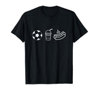 Game Day Essentials Eat Sleep Soccer T-Shirt - Graphic Print Men Women