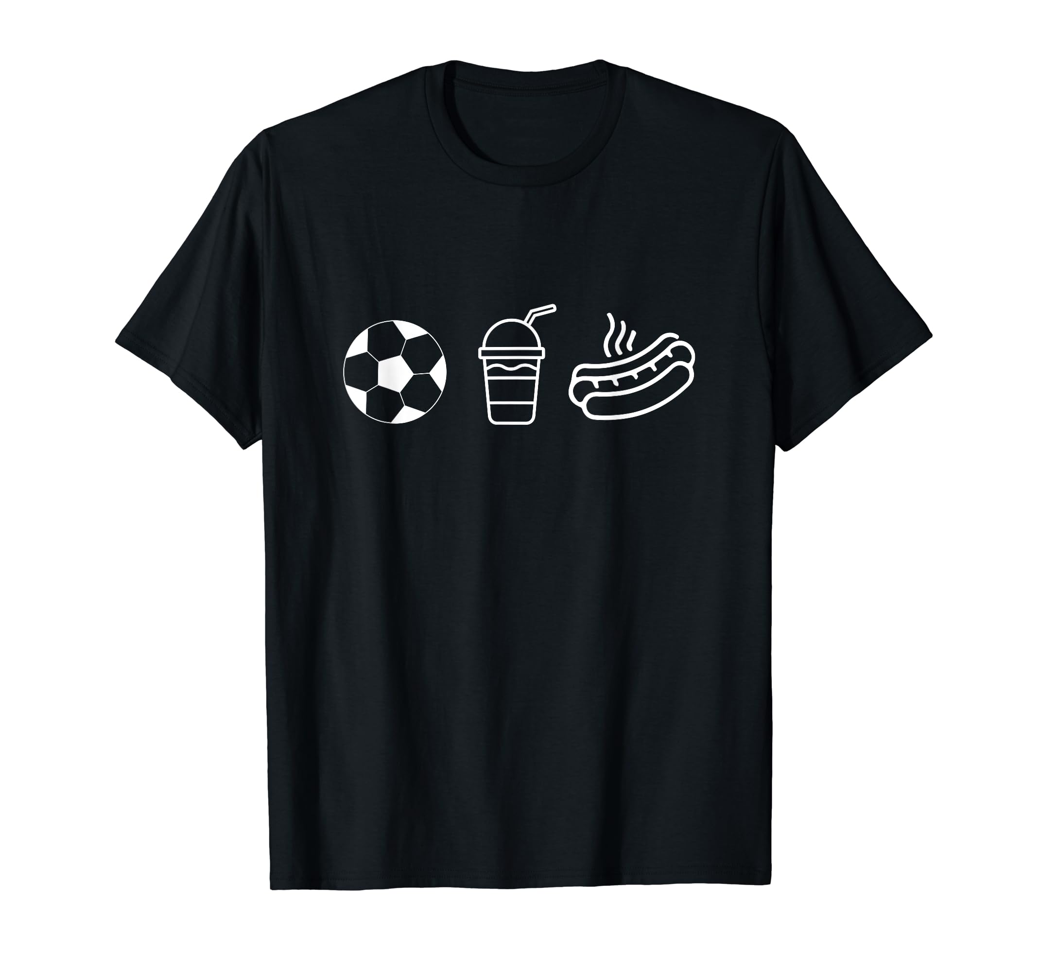 Game Day Essentials Eat Sleep Soccer T-Shirt - Graphic Print Men Women