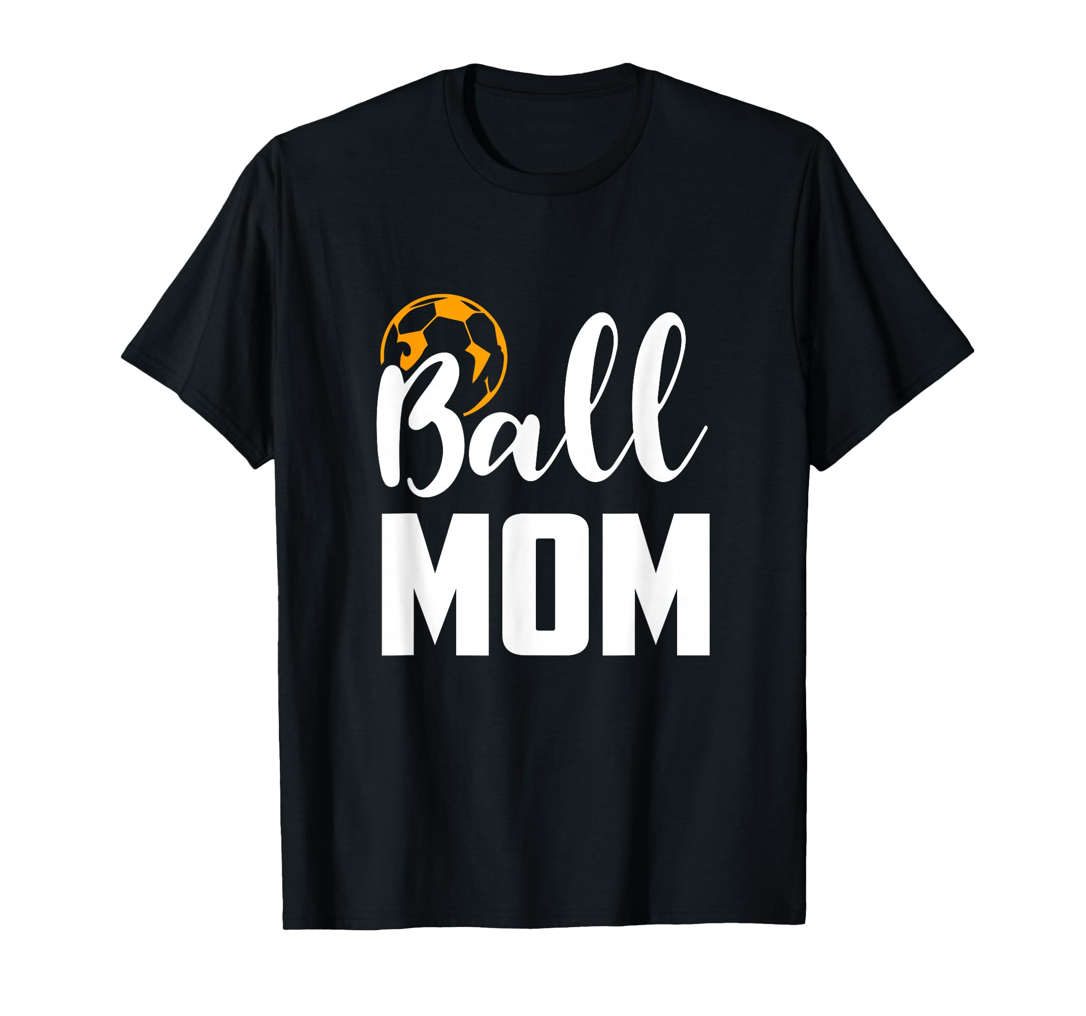 Soccer Ball Mom Funny Sports Lover T-Shirt - Trendy Graphic for Adults