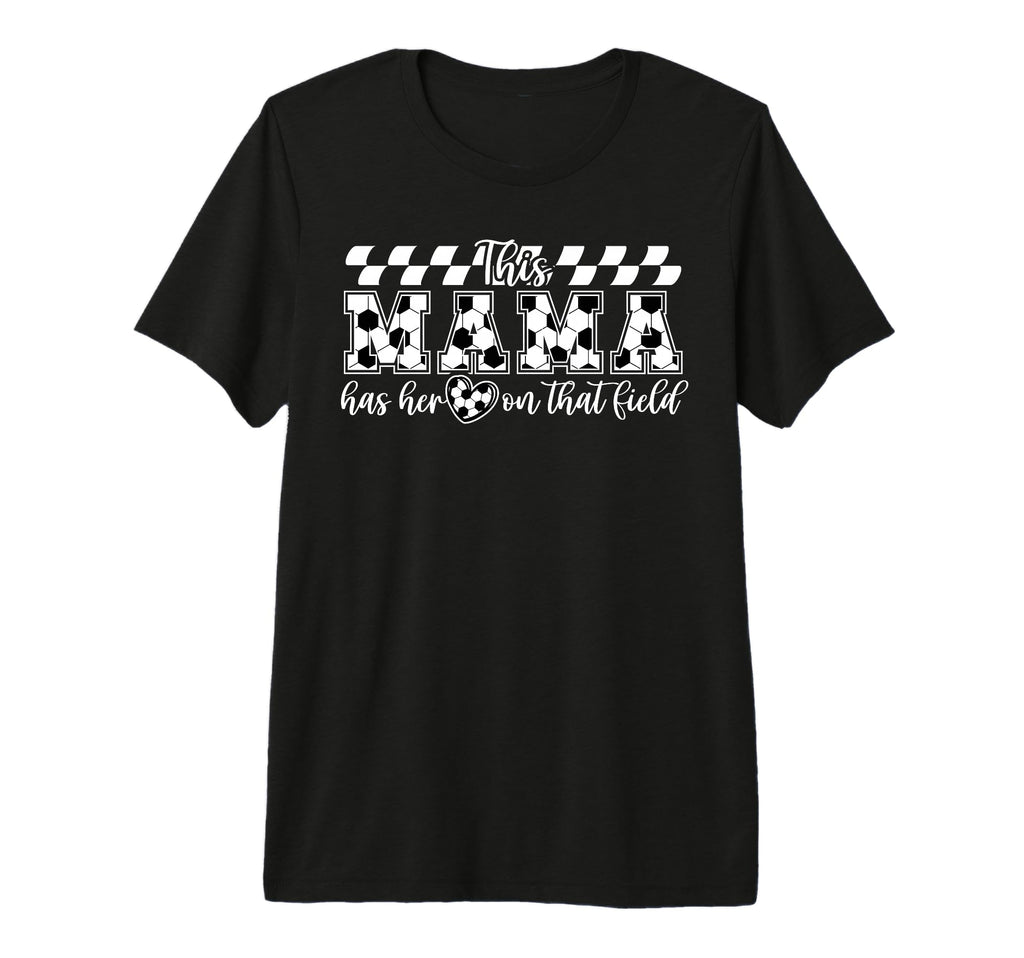 That Field Soccer Mama Soccer Mom Soccer T-Shirt - Minimalist Print Unisex