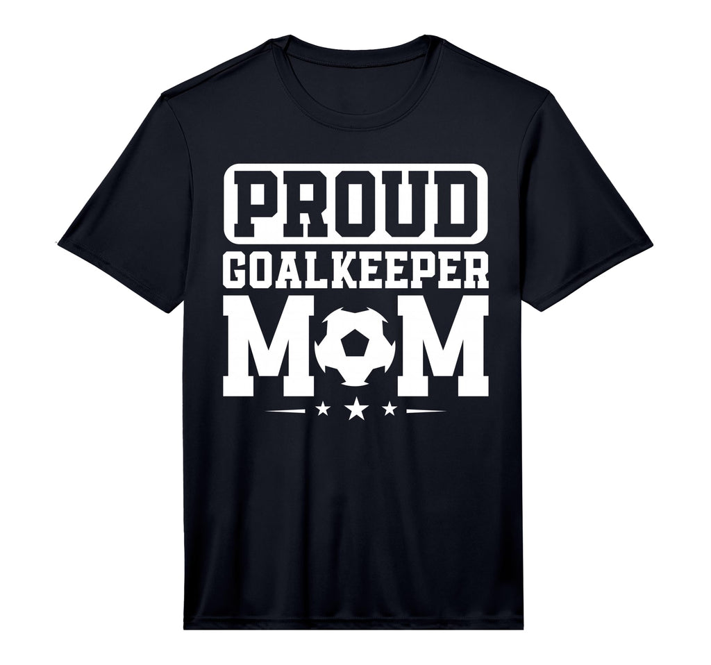 Proud Goalkeeper Mom Soccer Goalie T-Shirt - Custom Art Print for Adults