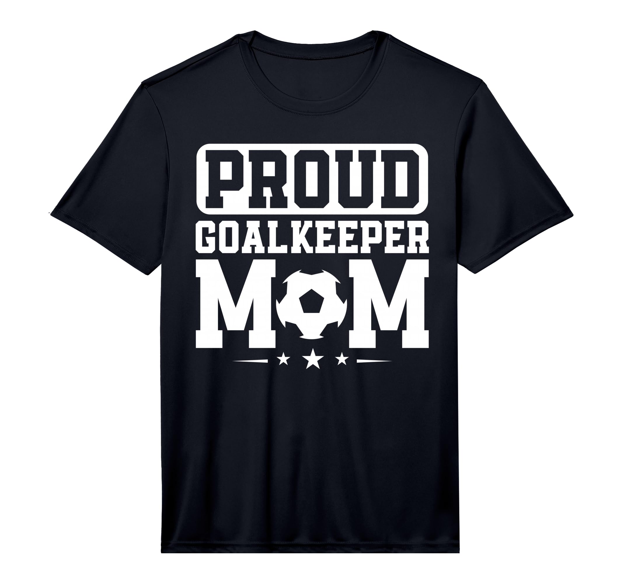 Proud Goalkeeper Mom Soccer Goalie T-Shirt - Custom Art Print for Adults