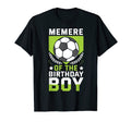 Memere Birthday Soccer Player Bday Team T-Shirt - Graphic Print Men Women