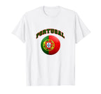 Flag And Colors Portugal Football And T-Shirt - Trendy Graphic for Adults