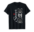 Heart Coquette Bow Soccer Mom Sport T-Shirt - Novelty Apparel Men Women