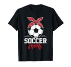 Soccer Mom Soccer Player Mama Game Day T-Shirt - Novelty Apparel Men Women