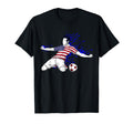 America National Soccer Team Jersey United T-Shirt - Graphic Print Unisex