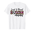 Soccer Sports Supportive Soccer T-Shirt - Casual Everyday Wear for Adults