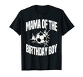 Mama Birthday Soccer Ball Team Bday T-Shirt - Aesthetic Graphic Unisex