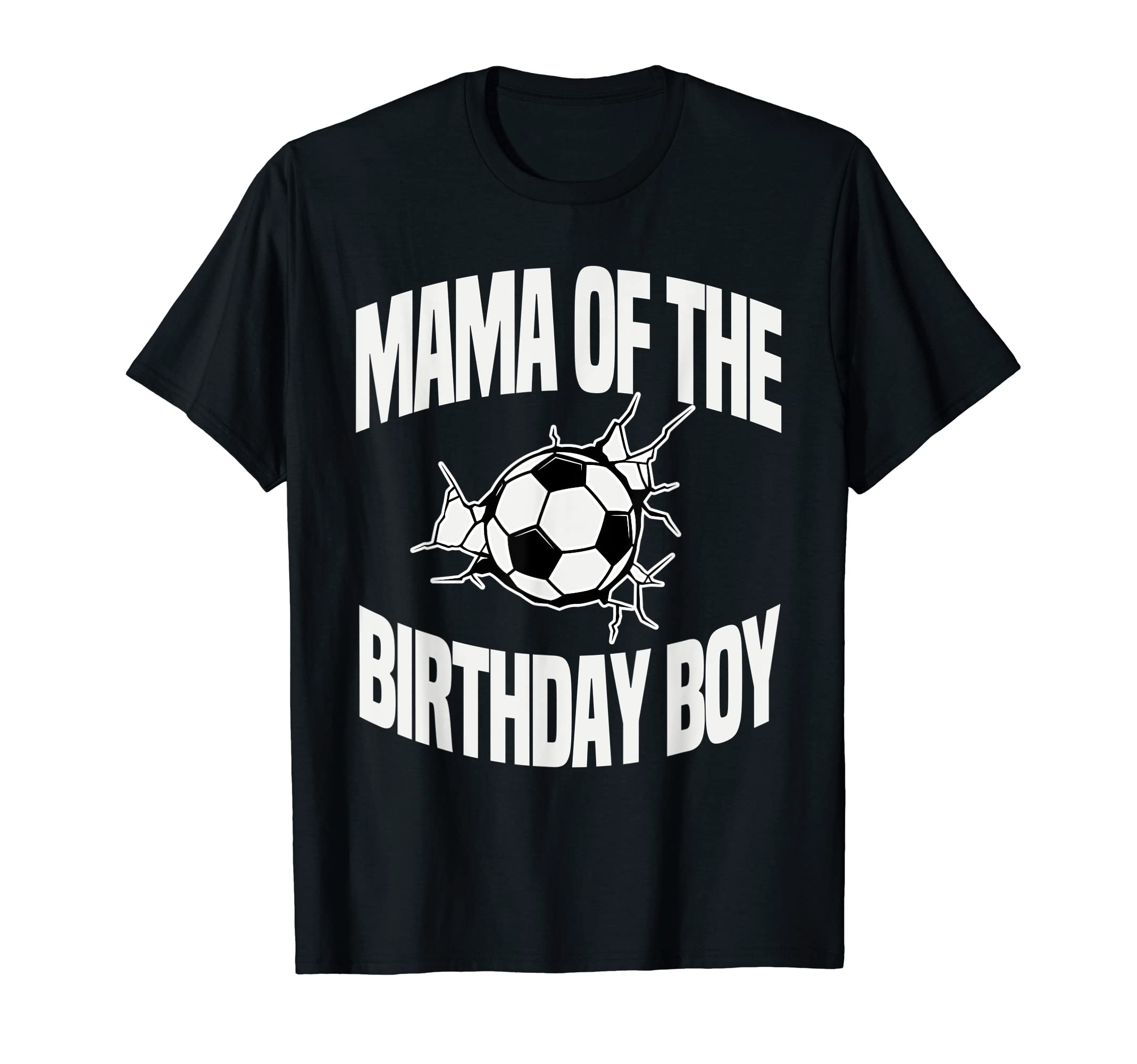 Mama Birthday Soccer Ball Team Bday T-Shirt - Aesthetic Graphic Unisex