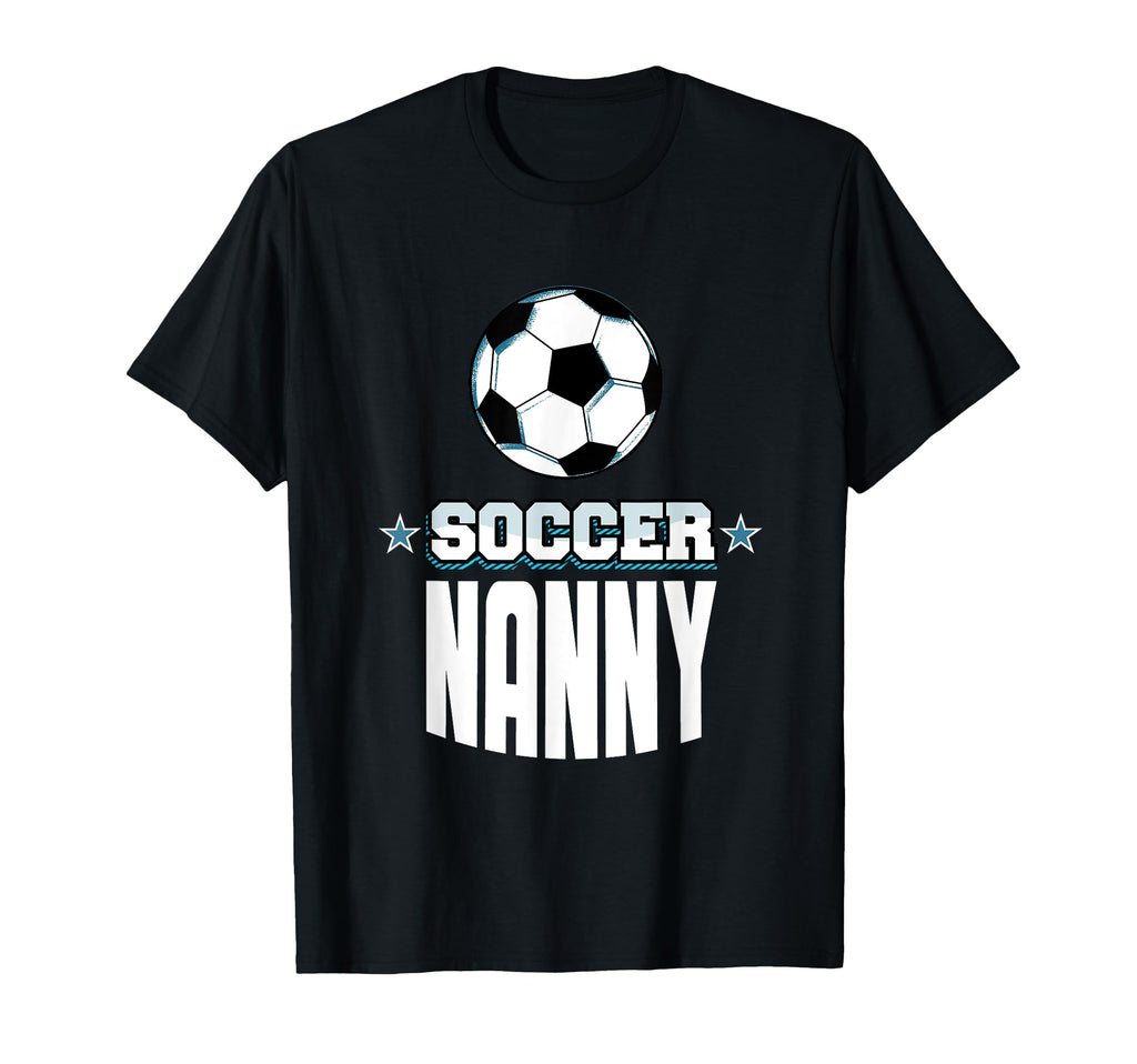 Soccer Nanny Sports Mom Games T-Shirt - Aesthetic Graphic for Adults