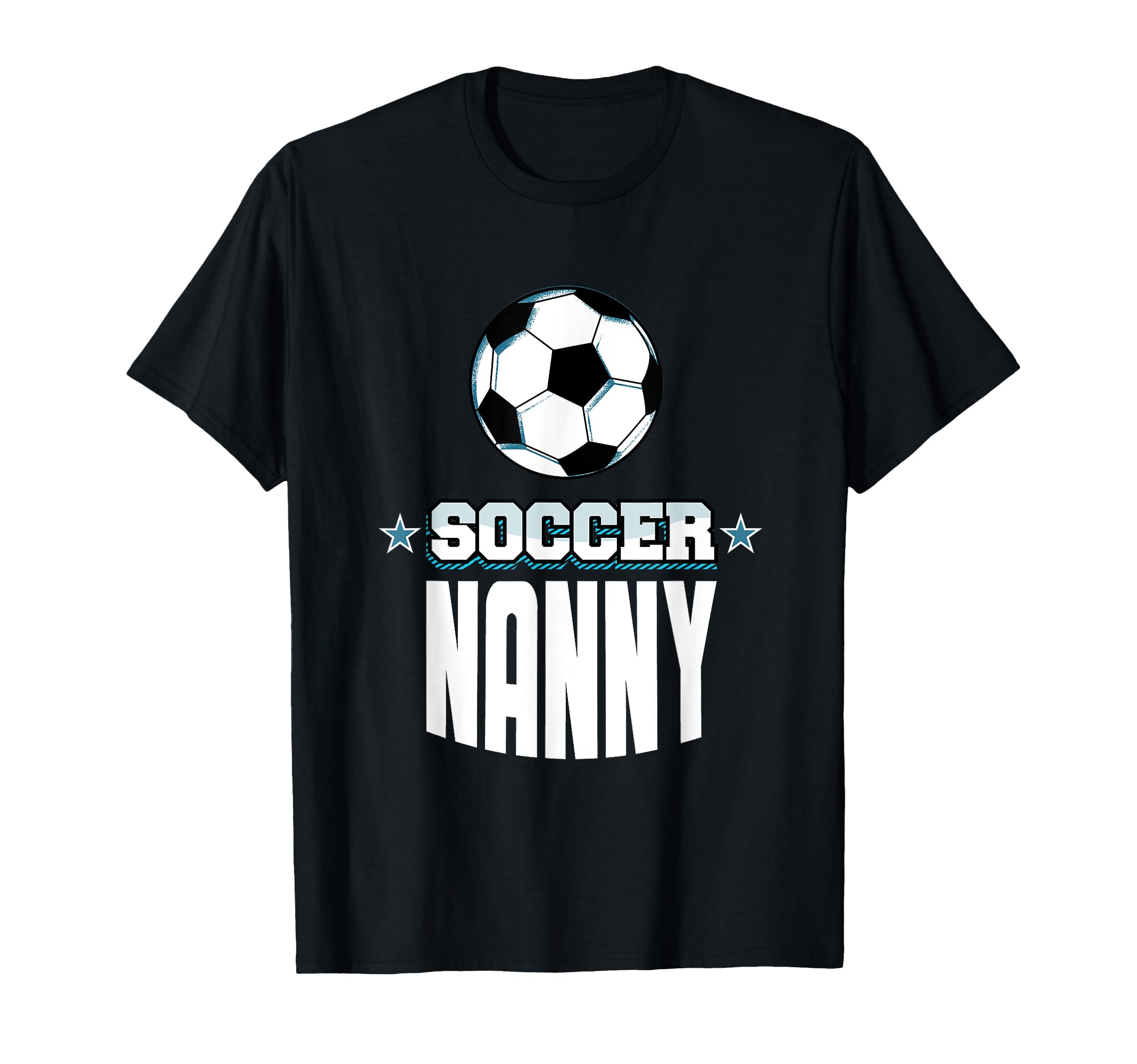 Soccer Nanny Sports Mom Games T-Shirt - Aesthetic Graphic for Adults