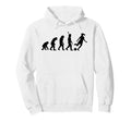 Soccer Evolution Play Like Hoodie - Fun Novelty Design Unisex