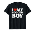 I Love My Soccer Soccer Lover T-Shirt - Streetwear Style for Adults