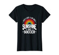 Just Who Loves Sunshine And Soccer T-Shirt - Novelty Apparel Men Women