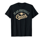 Funny Flag Football Coach Coaching Hoodie - Unique Graphic Unisex