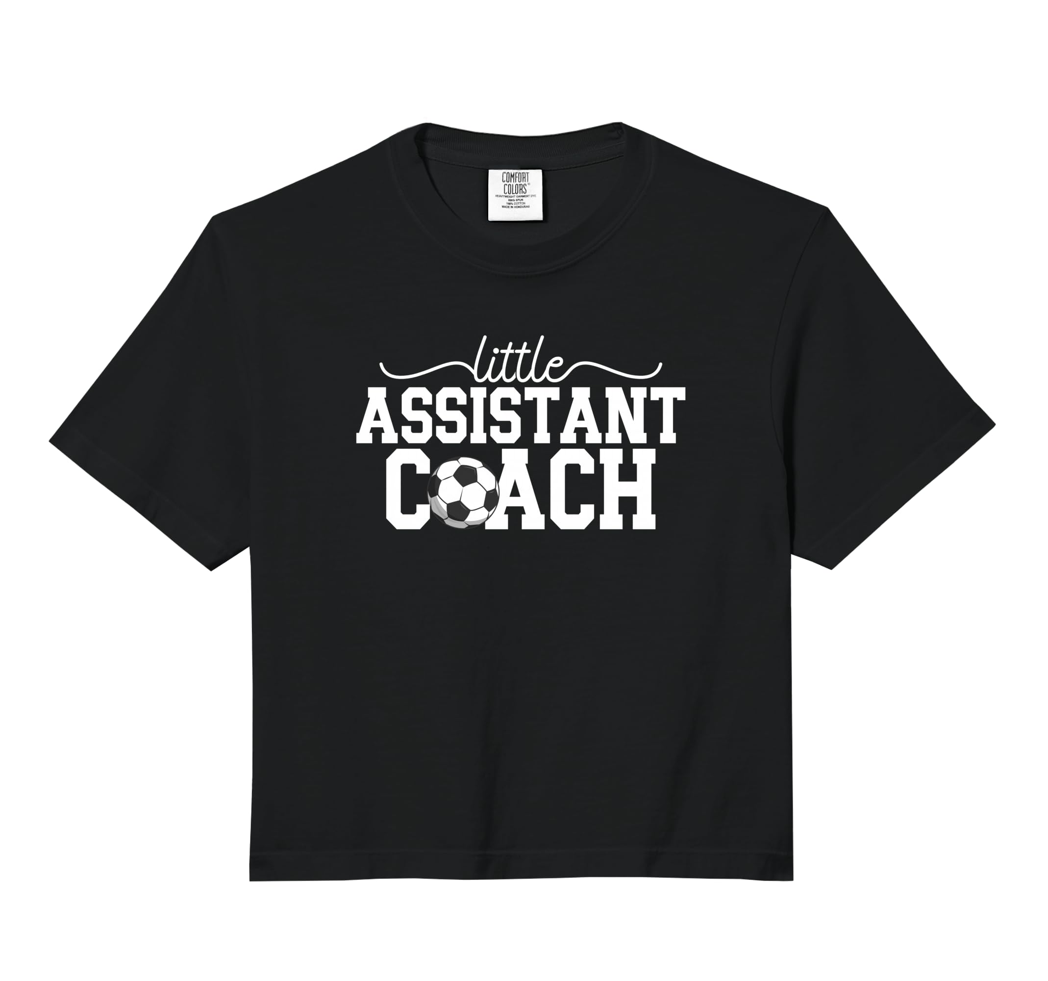 Little Assistant Coach Soccer Sweatshirt - Novelty Apparel Unisex