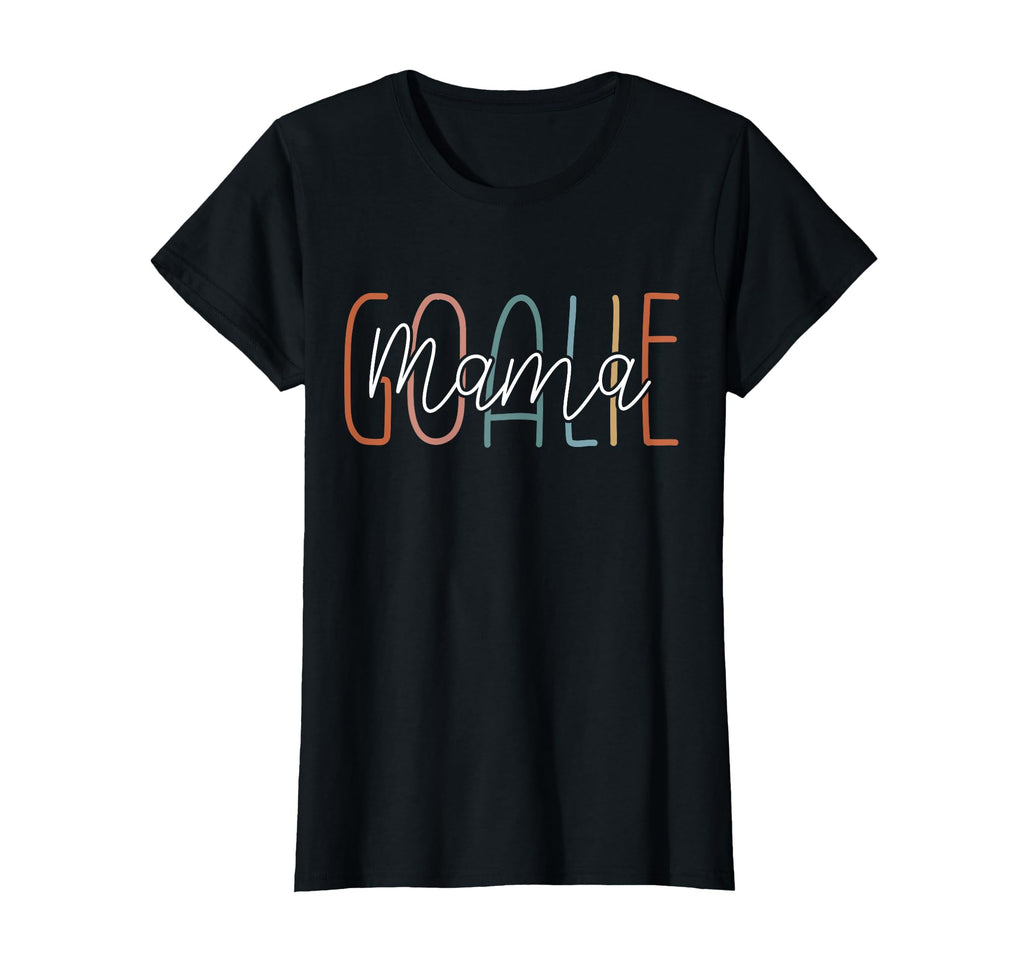 Goalie Mama Moms Soccer Handball T-Shirt - Minimalist Print Men Women