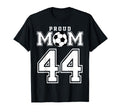 Number 44 Custom Proud Soccer Futbol T-Shirt - Fun Novelty Design Unisex