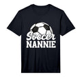 Mens Soccer Nannie Gifts Mothers Day T-Shirt - Graphic Print for Adults
