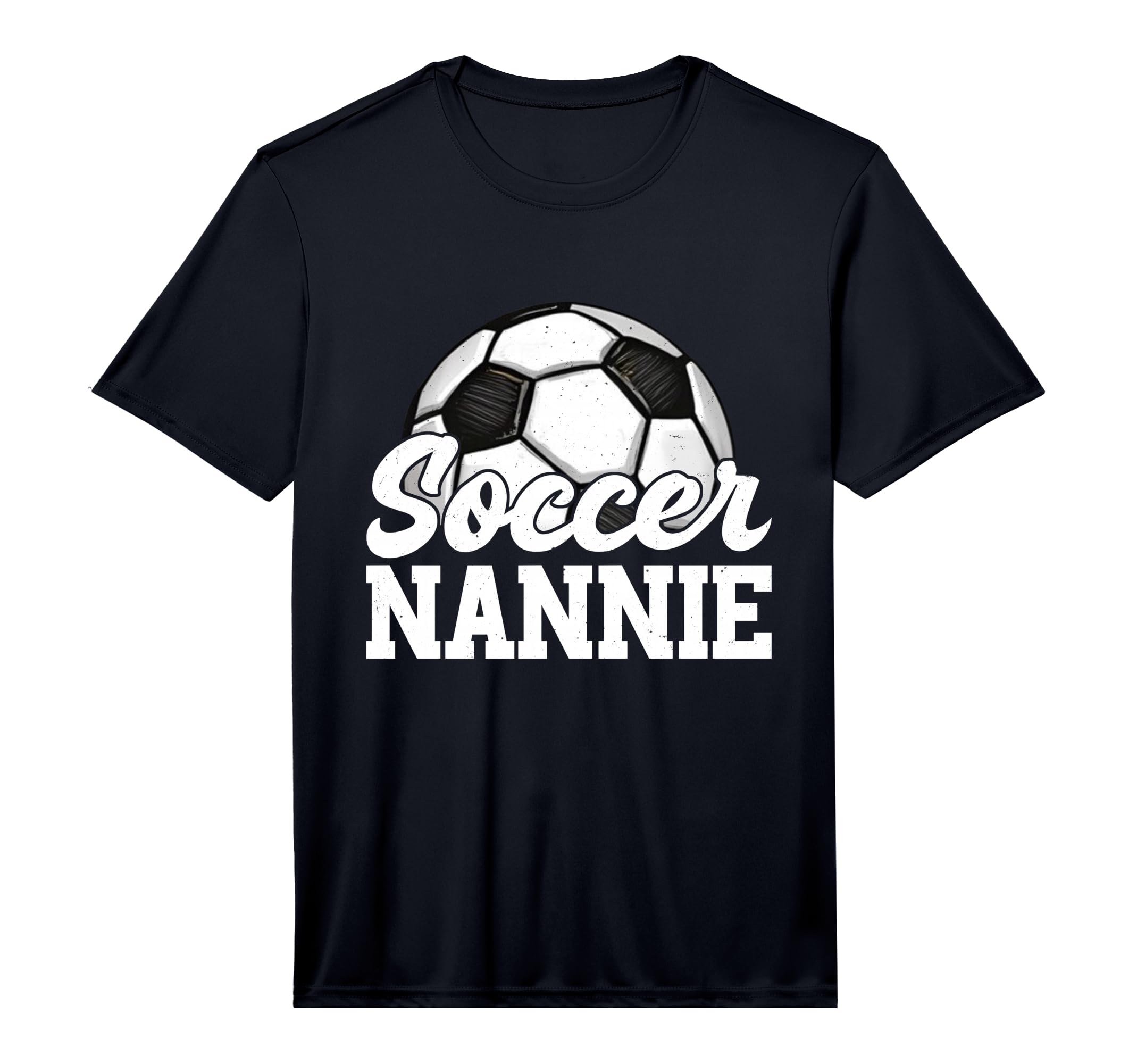 Mens Soccer Nannie Gifts Mothers Day T-Shirt - Graphic Print for Adults