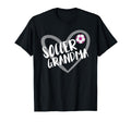 Soccer Grandma Heart T-Shirt - Graphic Print Unisex